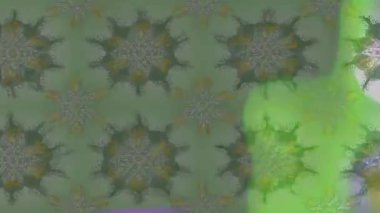 Renkli unsurlarla hareketli arka plan görüntüleri. Çiçekler. Eski model. Bayrak tarzı. Video kaydı. Şablon. Döngü. Kusursuz..