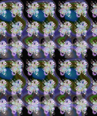 Çiçekli eskiz arkaplanı. Renkli Bahar Teması eskiz kalıbı. Düz Çiçek Elementleri Tasarımı. Çocuk stili.