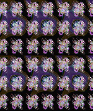 Paketleme, tekstil, duvar kâğıdı için çiçek eskizi. Klasik çiçek desenli. Yumuşak pamuk tasarımı. Raster 'ın taze dokusu. Yumuşak kiremit.