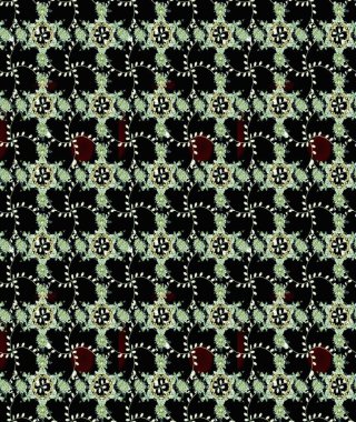 Çiçekli çiçek deseni, suluboya. Siyah renkli çiçekler. Renkli Bahar temalı eskiz kalıbı. Düz Çiçek Elementleri Tasarım Raster illüstrasyonu.