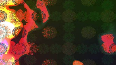 Elle boyanmış suluboya resim çizimleri, çiçekler ve bitkiler. Gri ve kahverengi renkte çiçekler.