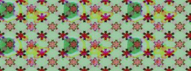 Tropik çiçek desenleri. Raster illüstrasyonu. Tarafsız renklerde çiçekler.