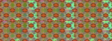 Raster illustration. Seamless floral pattern in folk style with flowers, leaves. Hand drawn.