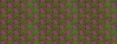 Düz Çiçek Elementleri Tasarımı. Chichi 'nin kumaş kalıbını çiz. Raster illüstrasyonu. Çiçek deseni. Renkli Bahar Teması çizim şablonu.