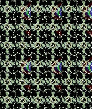 Güzel kumaş deseni. Zentangle soyut çiçekleri. Karalama çiçeği. Renkli Bahar Teması eskiz kalıbı. Düz Çiçek Elementleri Tasarımı. Raster illüstrasyonu.