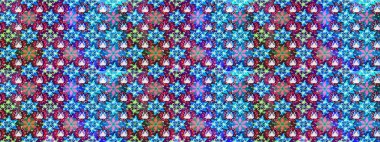 Hoş bir çiçek geçmişi var. Güzel kumaş deseni. Raster illüstrasyonu. Küçük çiçekte çizim deseni.