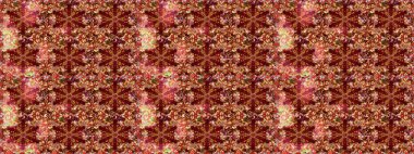 Paisleys zarif çiçek desenli arkaplan duvar kâğıdı resimli klasik stil, modern 3D çizgili sanat altın ve kırmızı desenli çiçek yaprakları ve süslemeleri..