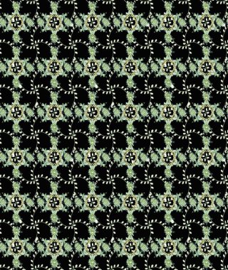 Küçük çiçekteki sevimli çiçek deseni. Modaya uygun kumaş deseni. Raster illüstrasyonu. Tony 'nin kumaş desenini çiz.