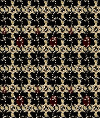 Moda baskısı. Suluboya desenli çiçek deseni. Dekorasyon ve tasarım için güzel bir desen. Ton halinde. Çiçeğin suluboya çizimlerinin zarif deseni.