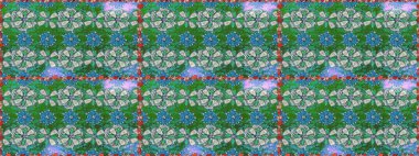 Raster Moda kumaş deseni. Çizgisiz desen. Şirin çiçekler..