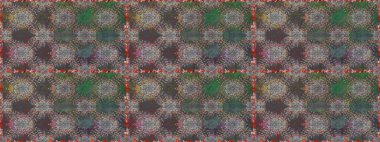 Çiçek ve yapraklı karalama şeklinde Raster çiçek deseni. Gri renklerde bahar çiçekleri. Raster illüstrasyonu.