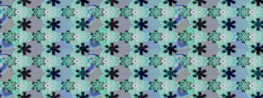 Çiçekli karalama şeklinde Raster çiçek deseni. Yumuşak, bahar çiçekli arka plan. Mavi renkte çiçekler.