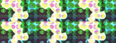 Çiçekli çiçek deseni, suluboya. Raster deseni. Küçük çiçekte güzel bir çiçek deseni..