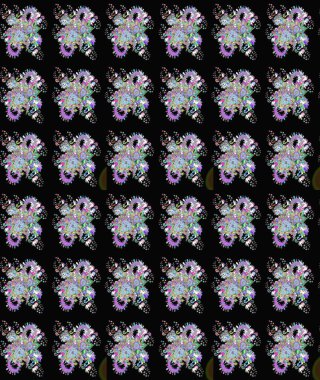 Sınır Kızılderili çiçekli paisley patten. Taslak süsleme izi. Tebrik kartı geçmişi, boyama kitabı, arkaplan ve tekstil için kullanılabilir. Etnik Mandala havlusu. Raster Henna tarzı.