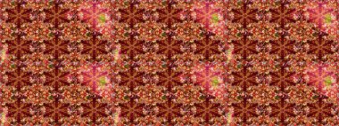 Altın elementlerle kırmızı renklerde altın desen. Klasik klasik klasik arka plan. Geleneksel oryantasyon süsü. Kusursuz klasik raster altın desenli.