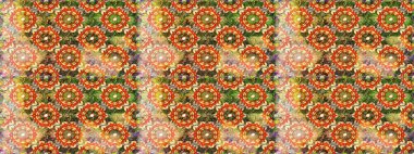 Kahverengi renklerde altın element. Antika altın tekrarlanabilir duvar kağıdı. Barok tarzında altın çiçekli süs. Damask pürüzsüz tekrarlama deseni.