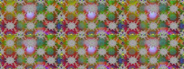 Kahverengi renkli çiçekler. Raster illüstrasyonu. Çiçeksiz desenli arka plan, vuruşlar, sıçramalar, yaz çiçekleri..