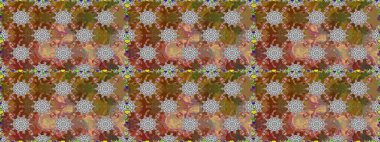 Hint çiçek liyada madalyon deseni. Etnik Mandala süsü. Tekstil, tebrik kartı, boyama kitabı, telefon kılıfı baskı için kullanılabilir. Raster Kına dövme tarzı.