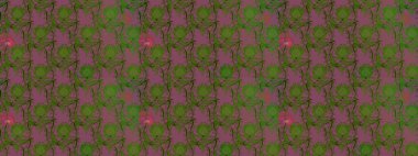 Raster illüstrasyonundaki çiçek desenli çizim. Güzel kumaş deseni. Düz Çiçek Elementleri Tasarımı. Renkli Bahar Teması çizim şablonu.