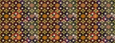 Manzaralı çiçek deseni. Sevgililer günü ve tebrik kartı konsepti için şık bir davetiye. Çiçek kompozisyonu, el boyası, hassas şablon. Üst görünüm, yumuşak kahverengi ve gri renk biçimi.