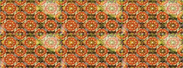 Doğulu stil, altın elementlerle kahverengi renklerde altın desenli arabesk yapar. Raster altın desen. Kusursuz kıvırcık saçlar..