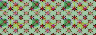 Tropik çiçek desenleri. Raster illüstrasyonu. Tarafsız renklerde çiçekler.