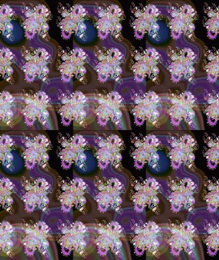 Modern çiçek arkaplanı. Moda baskıları için zarif bir şablon. Parlak renkli çiçekleri ve kahverengi renkli yaprakları olan harika bir çiçek deseni. Halk stili.