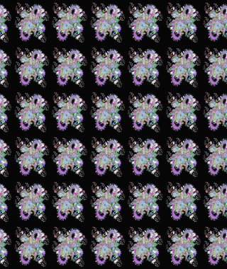 Kullanılabilir Tekstil, tebrik kartı, boyama kitabı, telefon durumda yazdırma için. Raster kına dövme tarzı. Etnik Mandala süsleme. Hint çiçek desenli madalyon desen.