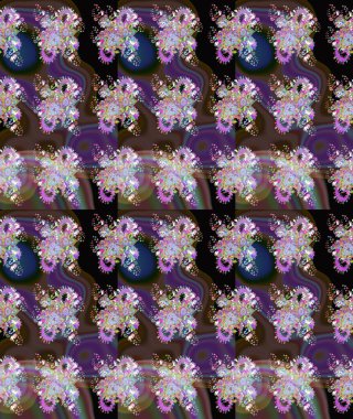 Modern çiçek arkaplanı. Moda baskıları için zarif bir şablon. Parlak renkli çiçekleri ve kahverengi renkli yaprakları olan harika bir çiçek deseni. Halk stili.