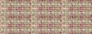 Duvar kâğıdı barok, İspanyol kumaşı. Şık bir grafik desen. Kusursuz raster arka plan. Çiçek deseni. Tarafsız renklerdeki altın elementler.