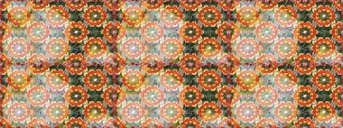 Tarafsız ve altın desenli. Tekrarlayan elementlerle kusursuz soyut arkaplan. Zarif raster klasik desen.