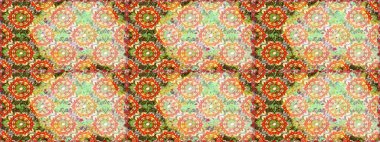 Arkaplan, kumaş, altın duvar kağıdı. Raster altın pürüzsüz desen. Düz elle çizilmiş klasik koleksiyon. Altın elementlerle nötr renklerde altın desen.