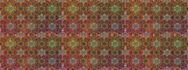 Renkli Bahar Temalı Kusursuz Arkaplan. Kahverengi renkli çiçekler. Düz Çiçek Elementleri Tasarımı. Çiçeksiz desenli arka plan, yaz çiçekleri..