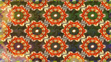 Kış kar dokusu duvar kağıdı. Kahverengi renkte altın kar taneleri. Sembol bayramı, yeni yıl kutlamaları, altın desenler. Noel altın kar taneleri kusursuz desen.