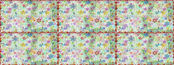 Soyut zarafet, çiçekli arkaplan deseni. Raster Güzel kumaş deseni.