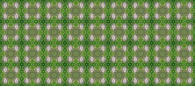 Lüks, kraliyet ve Viktorya dönemi konsepti. Altın desenli yeşil, gri ve bej renklerde altın elementler. Raster klasik barok çiçeksiz altın desenli. Süsleme.