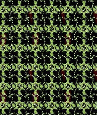 Çiçekli bahar çiçekleri. Küçük çiçekte güzel bir desen. Motley illüstrasyonu. Moda baskıları için zarif bir şablon. Küçük renkli çiçekler. Çizim.