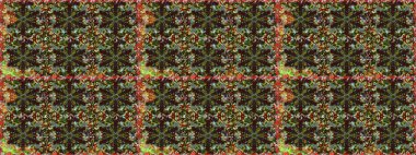 Kusursuz klasik altın desen. Kahverengi renklerde altın desenler ve altın elementler. Raster geleneksel oryantasyon süsü.