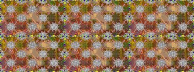 Güzel kumaş deseni. Çiçek arka plan. Kesintisiz tarama deseni.