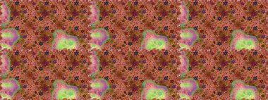 Kahverengi renkli çiçekler. Düz Çiçek Elementleri Tasarımı. Renkli Bahar Temalı Kusursuz Arkaplan. Güzel çiçek deseni..