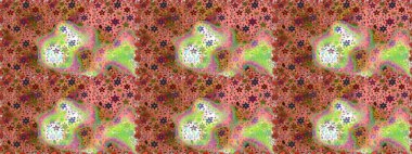 Raster suluboya çiçek deseni, narin çiçekler, pembe çiçekler, tebrik kartı şablonu. Güzel kumaş deseni.