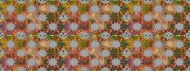 Güzel kumaş deseni. Çiçek arka plan. Kesintisiz tarama deseni.