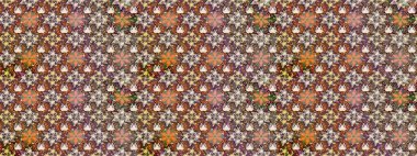 Raster çiçek desenli çiçek deseni, yapraklar, dekoratif elementler, sıçrama, lekeler, el çizimi kontur çizgileri ve Doodle çizim stili, grafik raster çizim çizimi.