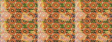 Kahverengi renklerde altın element. Antika altın tekrarlanabilir duvar kağıdı. Barok tarzında altın çiçekli süs. Damask pürüzsüz tekrarlama deseni.