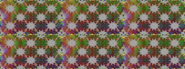 Çocuksu tasarım. El çizimi çiçekli, pürüzsüz bir desen. Tekstil, kumaş, ambalaj, hatıra defteri için hoş bir çiçek arkaplanı. Kahverengi arkaplanda.