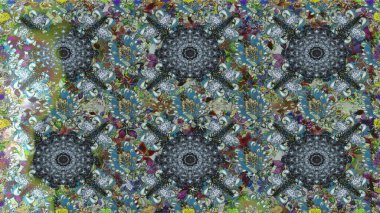 Kumaş, tekstil, duvar kağıdı baskısı için. Tomurcukları çiçek olan sevimli bir çiçek deseni. Raster illüstrasyonu. Eski usul. Raster. Kusursuz arkaplan.