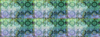 Altın elementlerle mavi renklerde altın desen. Geleneksel oryantasyon süsü. Klasik klasik klasik arka plan. Kusursuz klasik raster altın desenli.