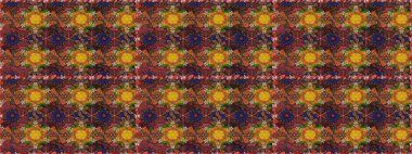 Düz Çiçek Elementleri Tasarımı. Raster Şirin kumaş deseni. Kusursuz bir mahsul. Renkli Bahar Teması Kusursuz Arkaplan.