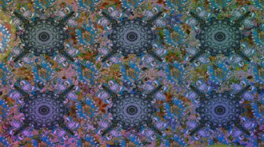 Raster illüstrasyonu. Küçük çiçekteki sevimli çiçek deseni. Modaya uygun kumaş deseni. Kusursuz Tony kumaş deseni.