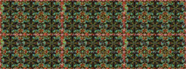 Barok tarzında kusursuz bir doğulu süsü. Raster geleneksel altın pürüzsüz desen kahverengi renklerde.